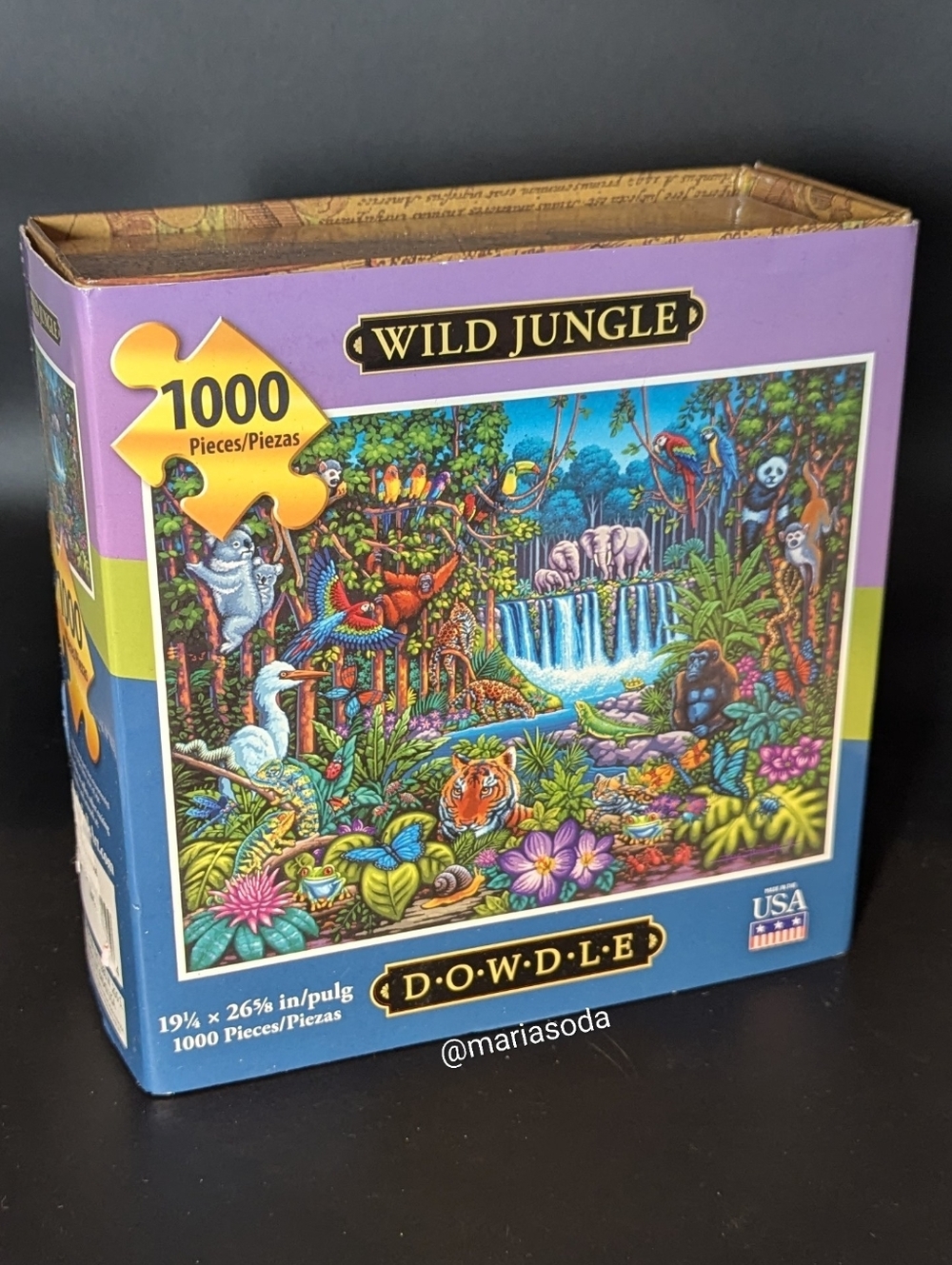 BNIB Dowdle Wild Jungle 1000 Piece Jigsaw Puzzle